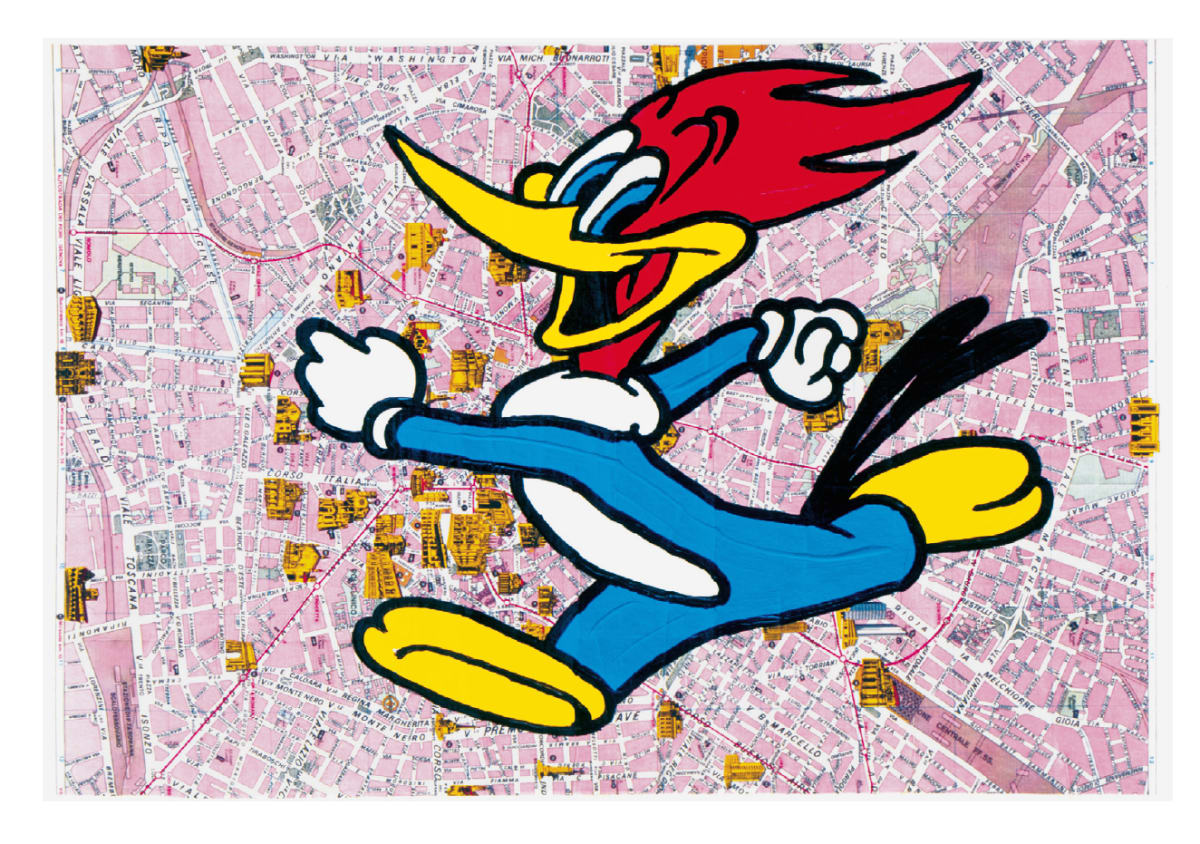 ロニー·カトローン　ronnie cutrone 版画　FelixTheCat Ronnie Cutrone Prints | GinaArt
