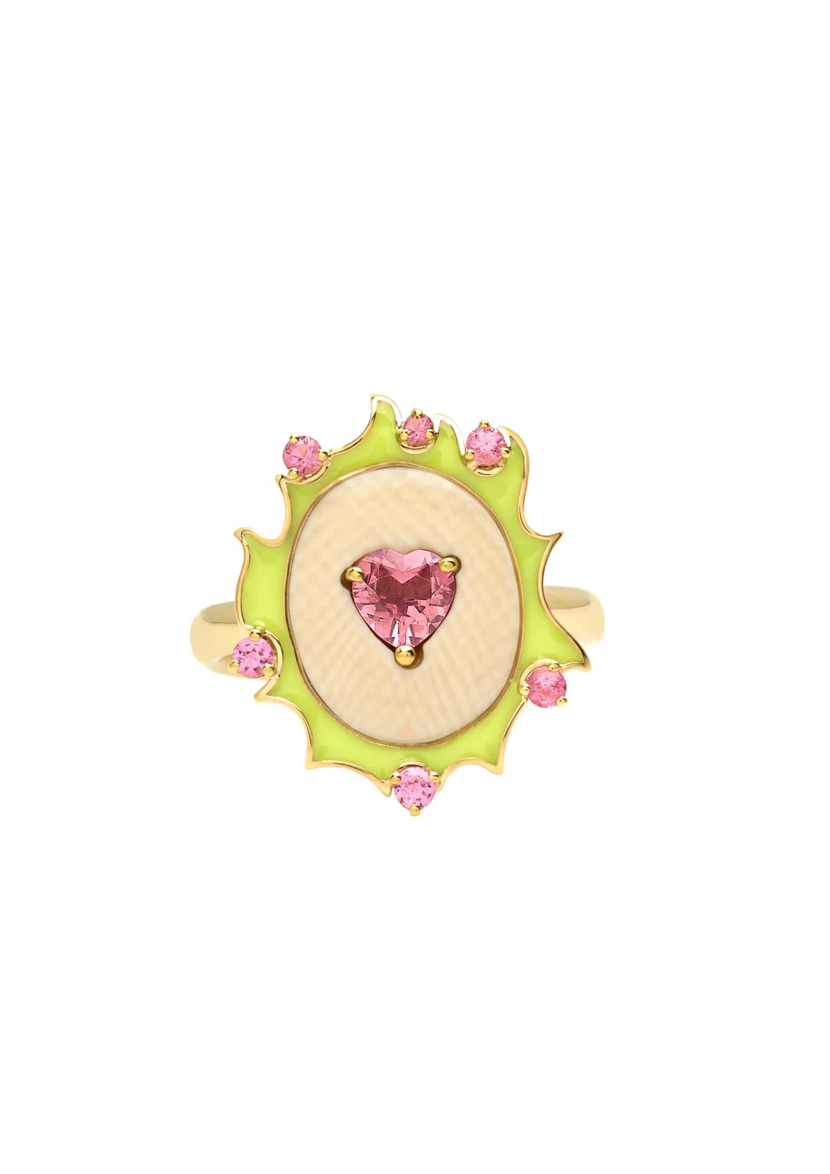 HEART OF FIRE RING