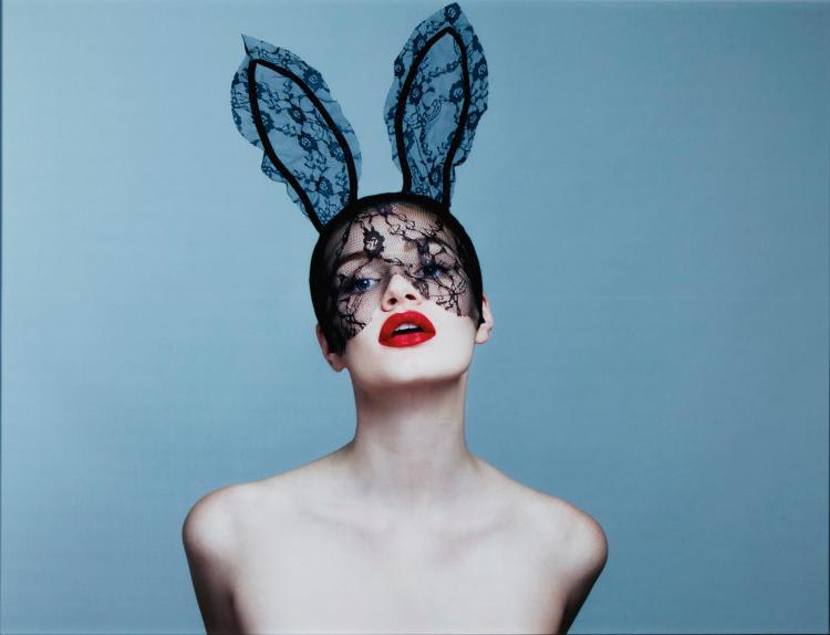 Tyler Shields, Bunny Silhouette III (2021)