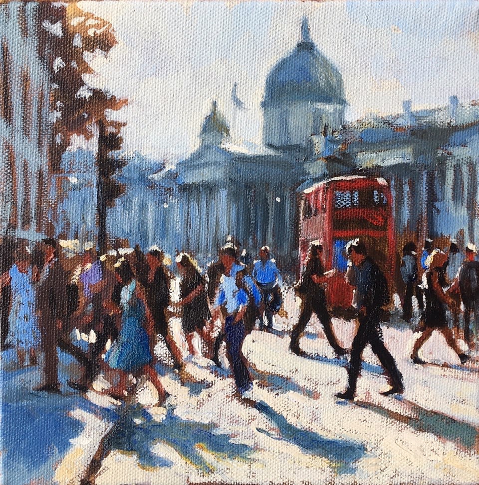 Hazel Soan The City In It S Stride M1 Fine Art