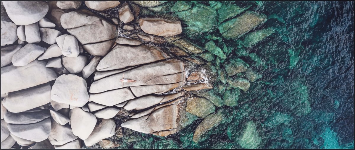 View from the Sky: Lavazzi Rocks