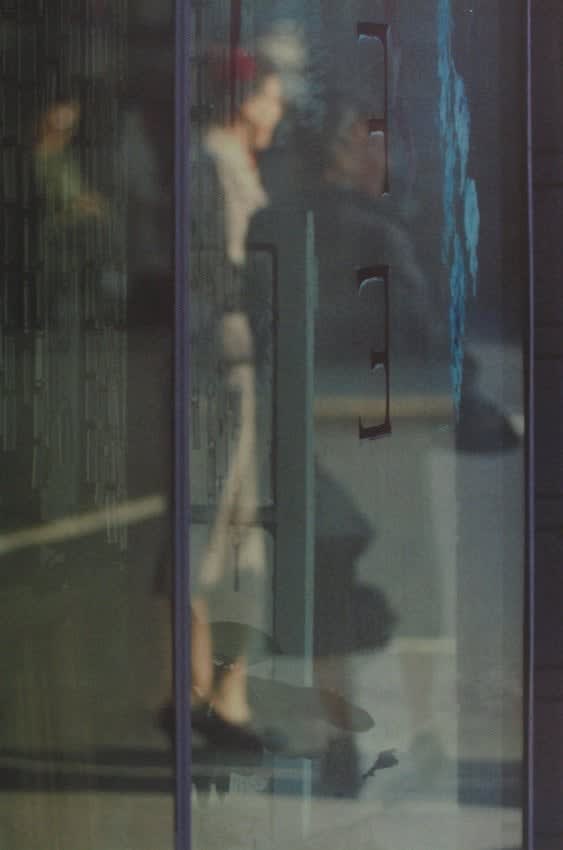Saul Leiter, Walking, New York, 1956 | M+B