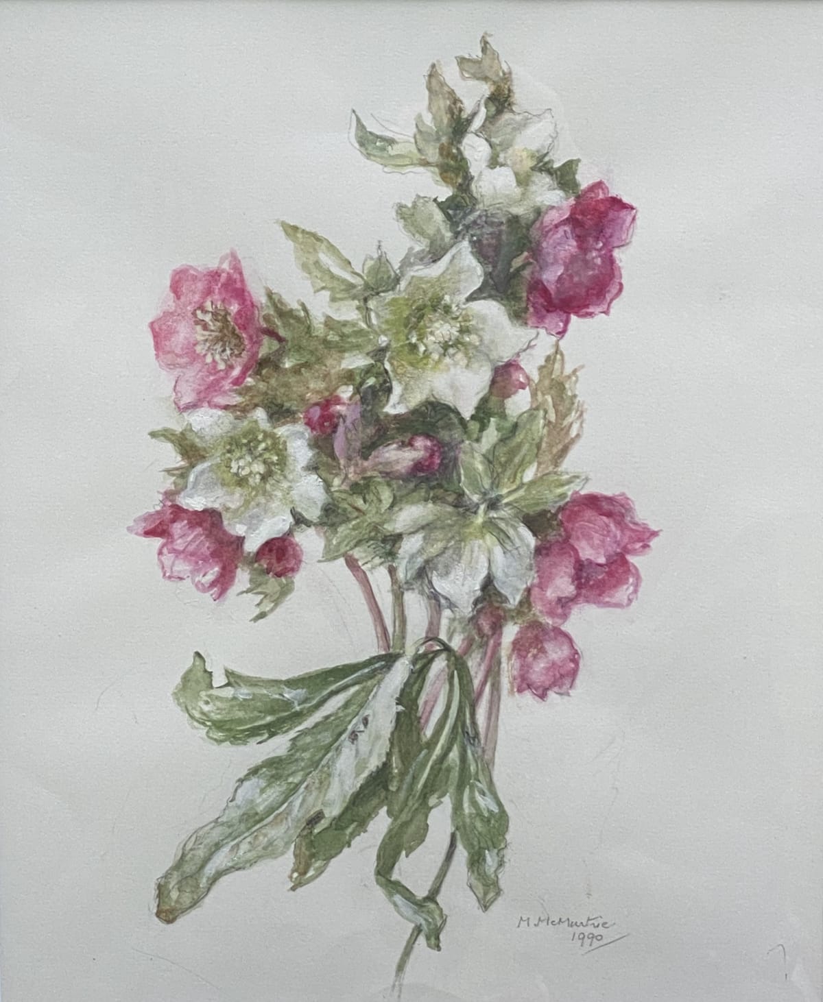 Iris Garden • Floral Botanical Mural • Milton & King