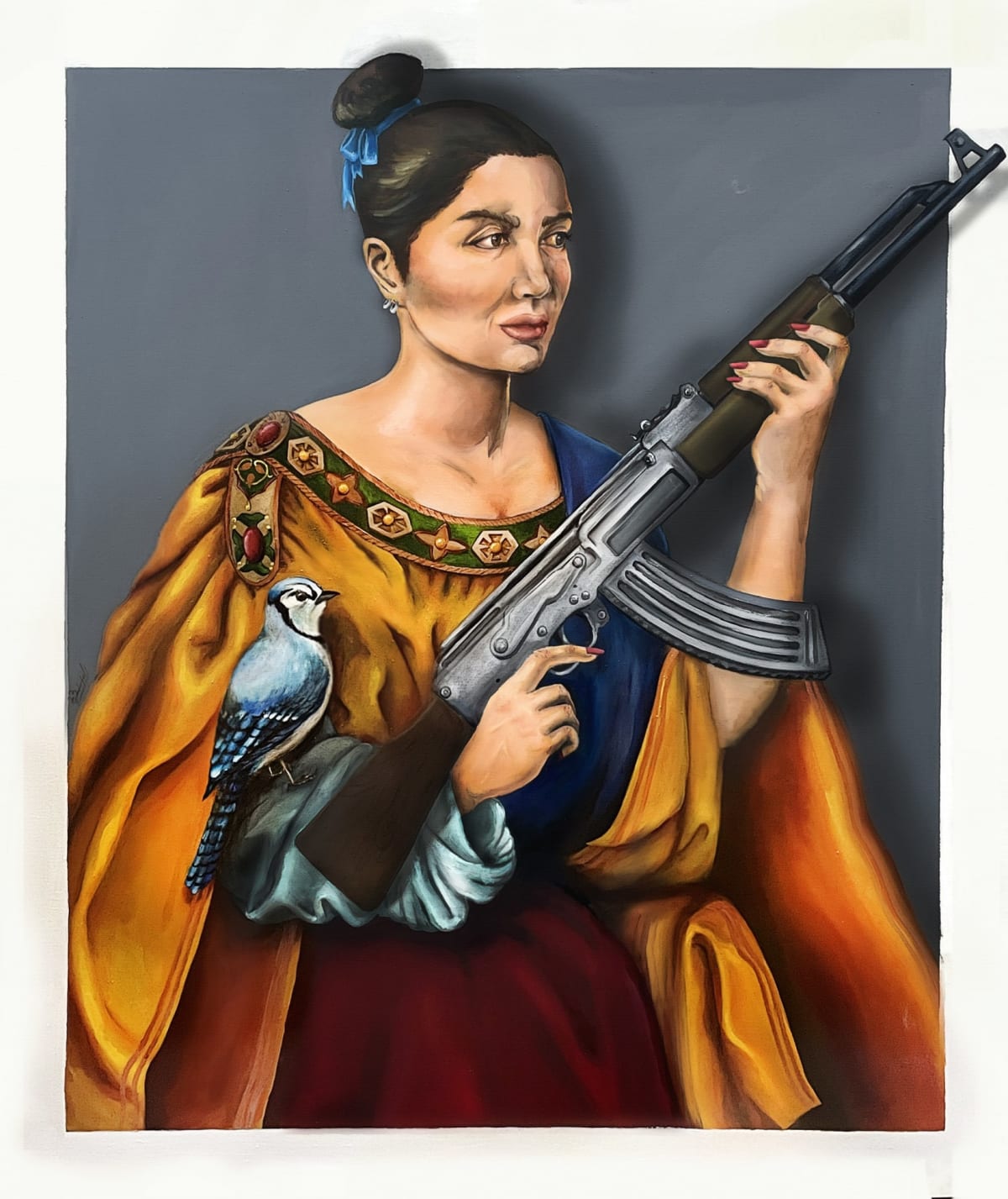 Azin Rezaei- Blue Jay & Ak47