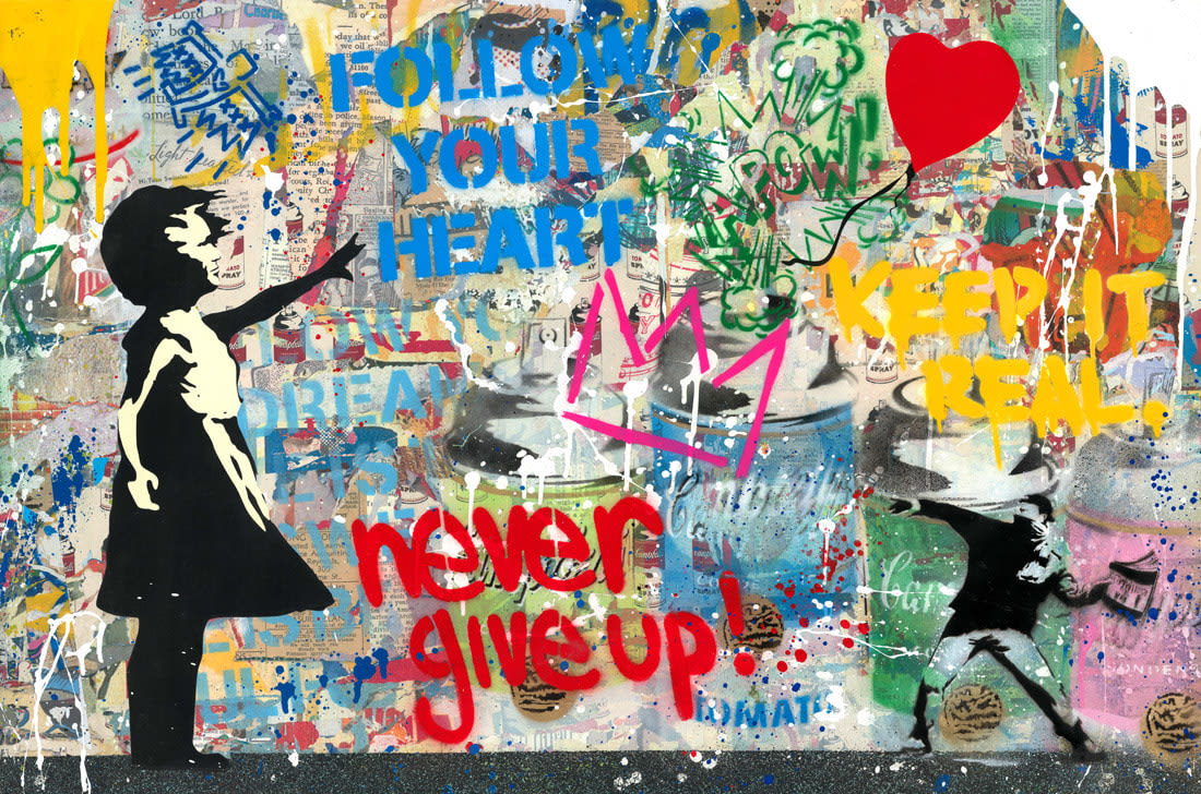アート・デザイン・音楽 Mr.brainwash Street Art Mr. Brainwash paintings | Galerie Montmartre