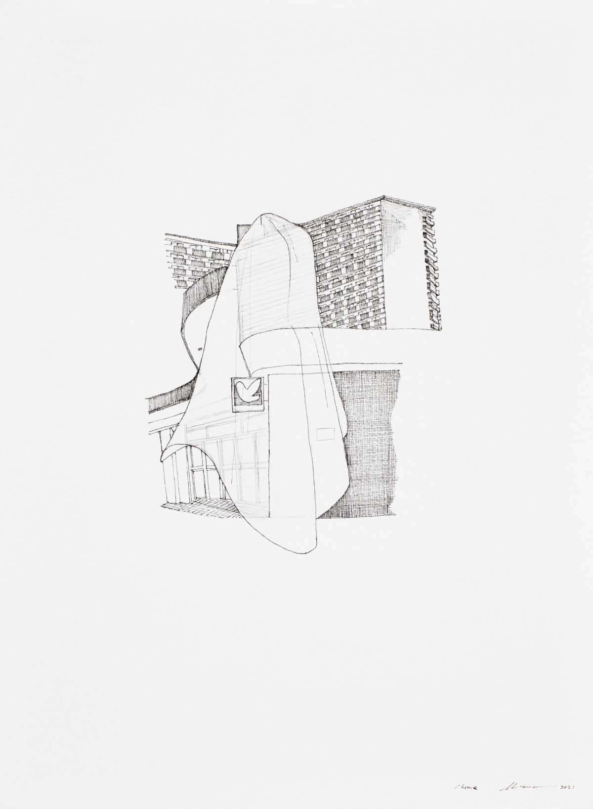 さわひらき hiraki Sawa LINEAMENT資生堂銀座展覧会 LP作品