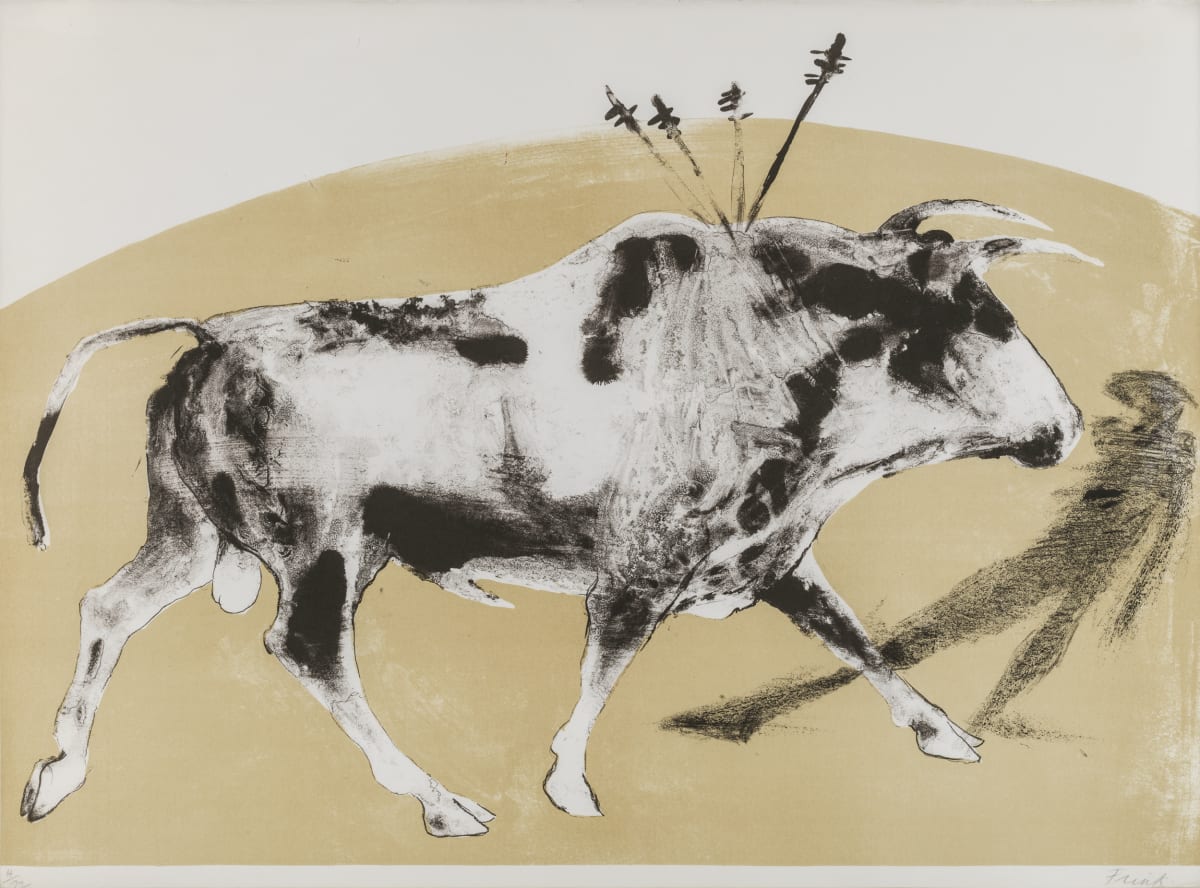 Elisabeth Frink Corrida I, 1973 Lithograph 64 x 84 cm (Framed) 25 1/4 x 33 1/8 in Edition 4 of 72