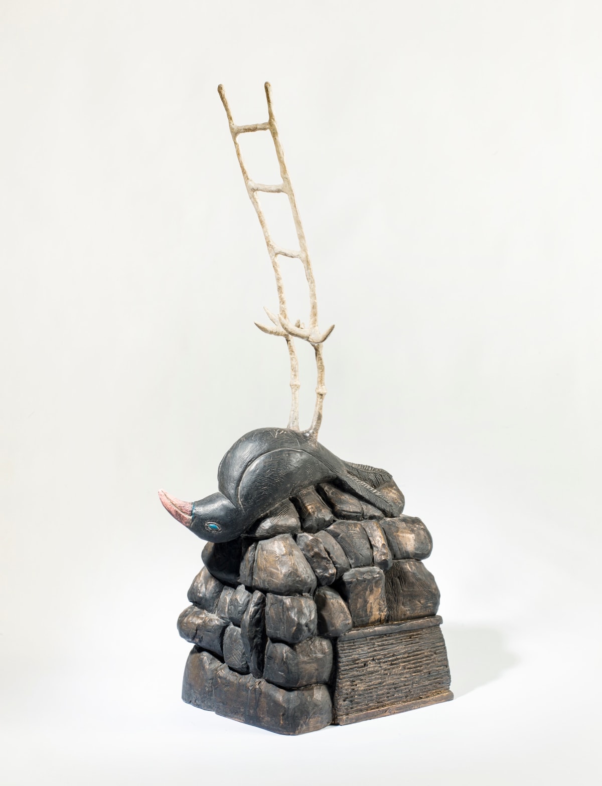 James Castle Highland House, 2009 Painted bronze 73 x 28 x 20 cm 28 3/4 x 11 1/8 x 7 7/8 in Edition 1 of 4