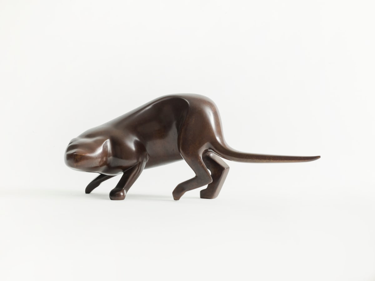 Robert Clatworthy Cat (RC108), 1978 Bronze 21 x 21 x 48 cm 8 1/4 x 8 1/4 x 18 7/8 in Edition 1 of 8