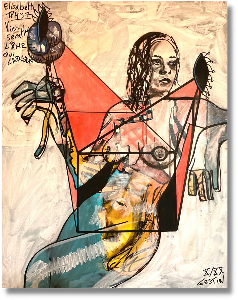 ELIZABETH AND THE LARSEN, BETWEEN A THOUGHT AND THE UNIVERSE, 2022