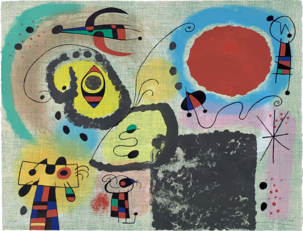 Centennaire pour l'Imprimerie Mourlot, 1953