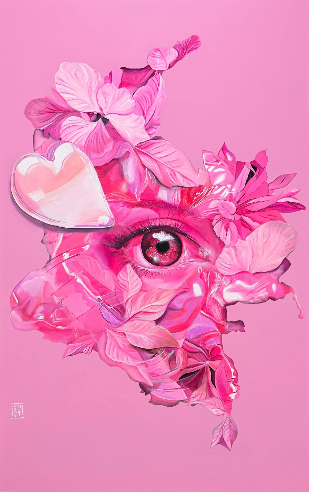 Heart Eye Creatura Form. Colombia in Pink, 2025
