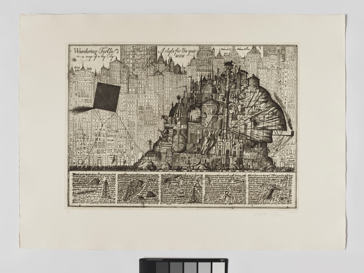 Alexander BRODSKY, Wandering Turtle, 1984/1990