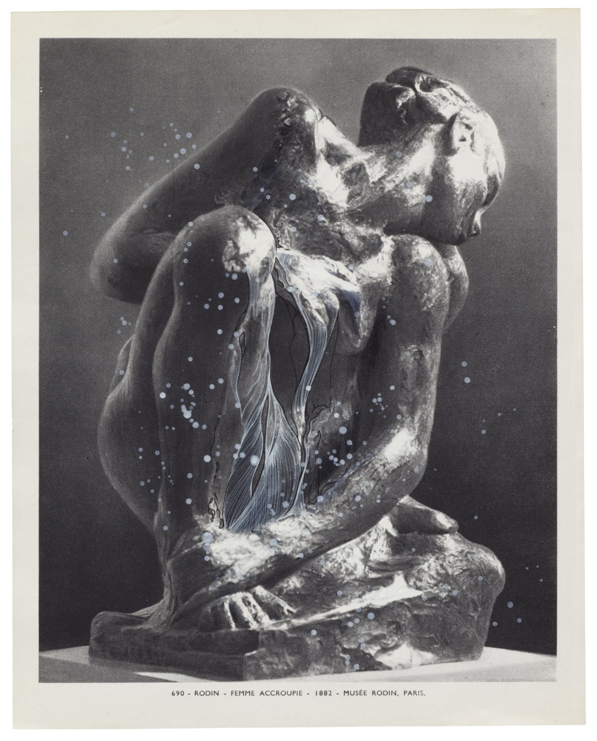 Ann-Marie JAMES MUSÉE IMAGINAIRE, Plate 690, 2013 Ink on bookplate 22.3 x 17.7 cm sheet