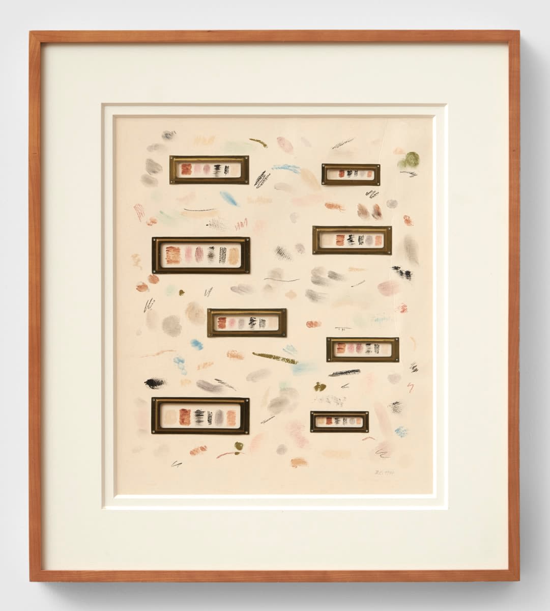 Běla KOLÁŘOVÁ, Business Cards (Diary from the week in the mountains), 1977