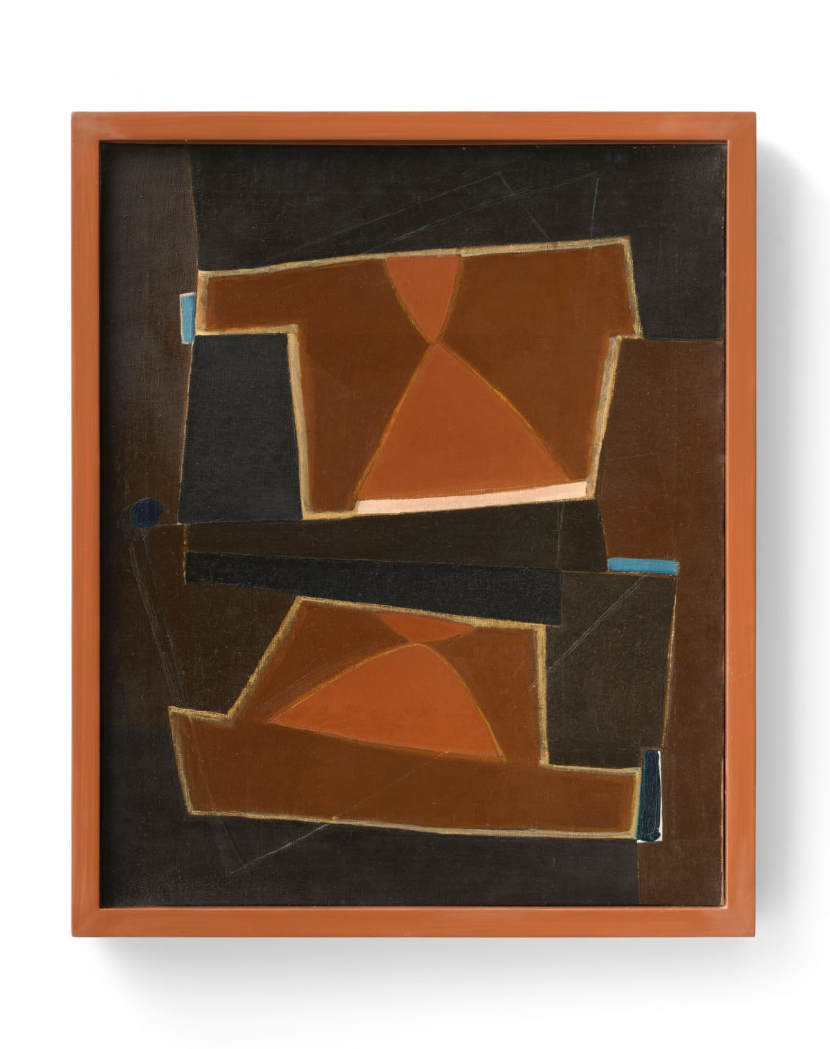 Bice LAZZARI, Quadro in Rosso [Picture in Red], 1953