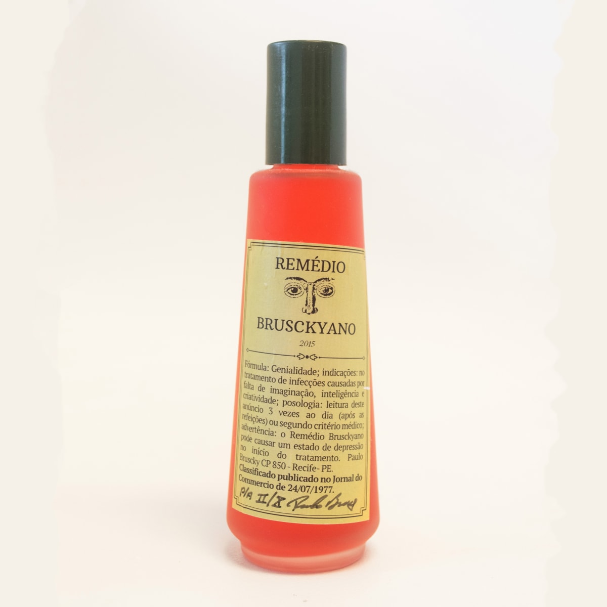 Paulo BRUSCKY, Remedio Brusckyano, 2015