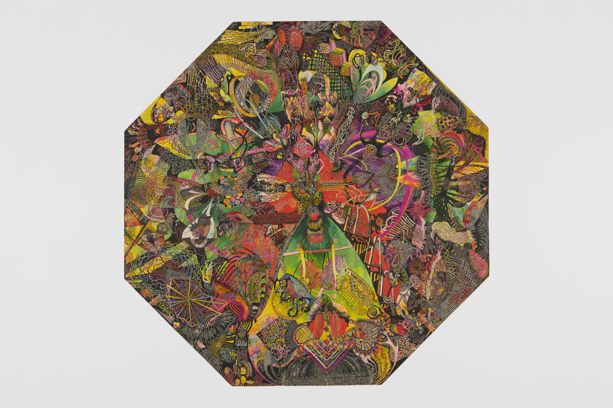 Ann CHURCHILL, Octagonal drawing, 1976