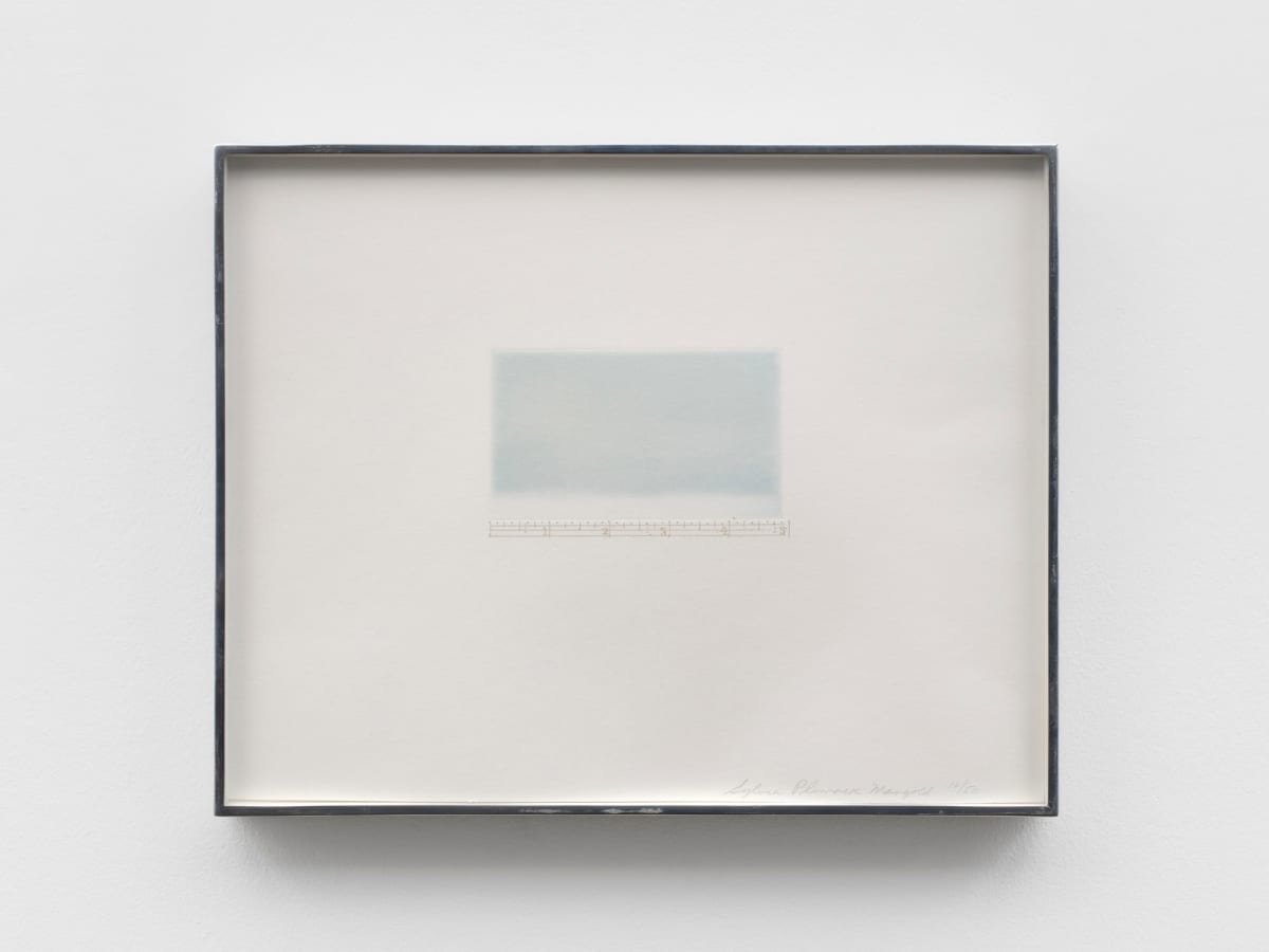 Sylvia PLIMACK MANGOLD, Untitled from Aquatint, Sugar and Golden Changes 4, 1977