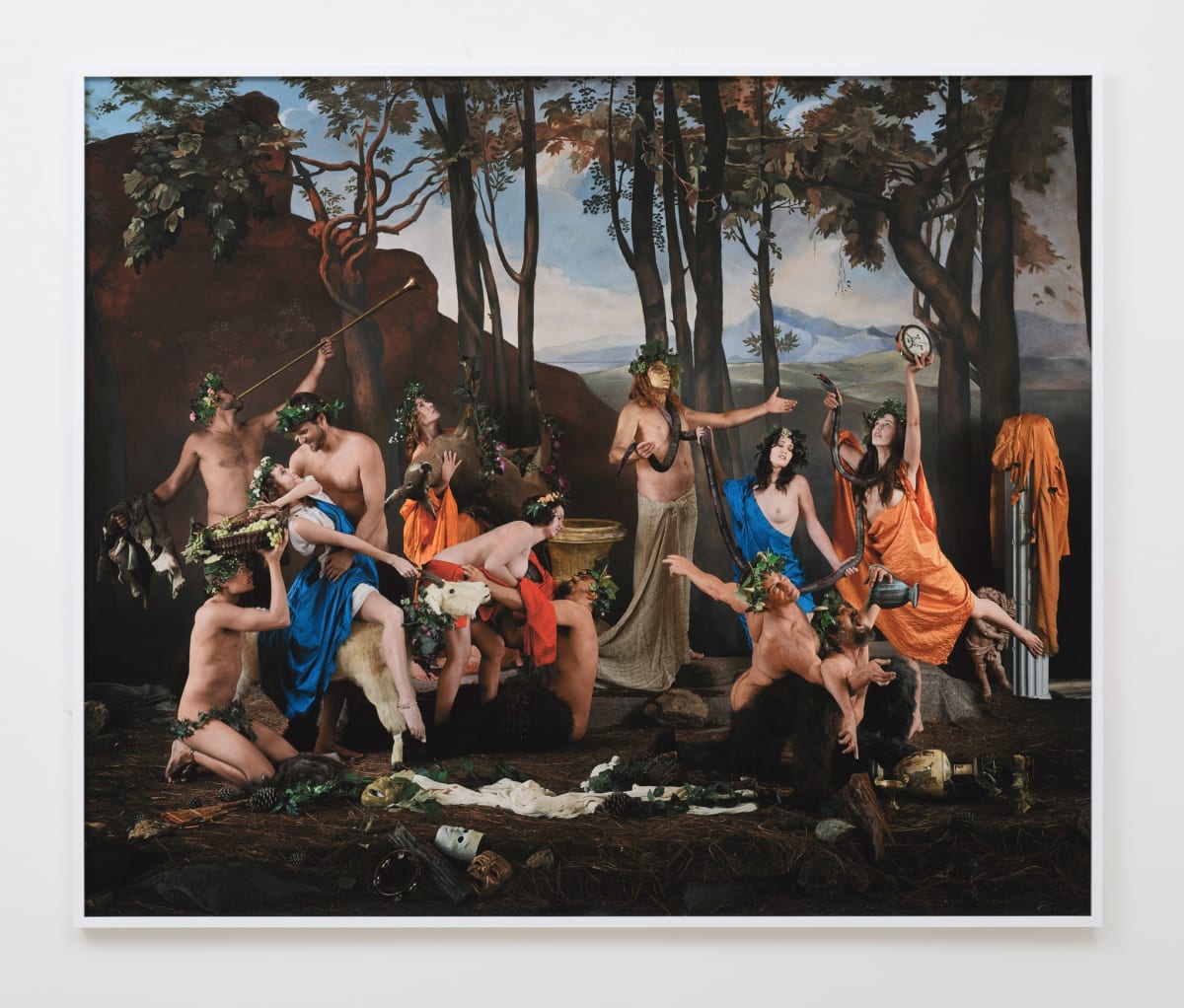Eleanor ANTIN, The Triumph of Pan (after Poussin) (from Roman Allegories), 2004