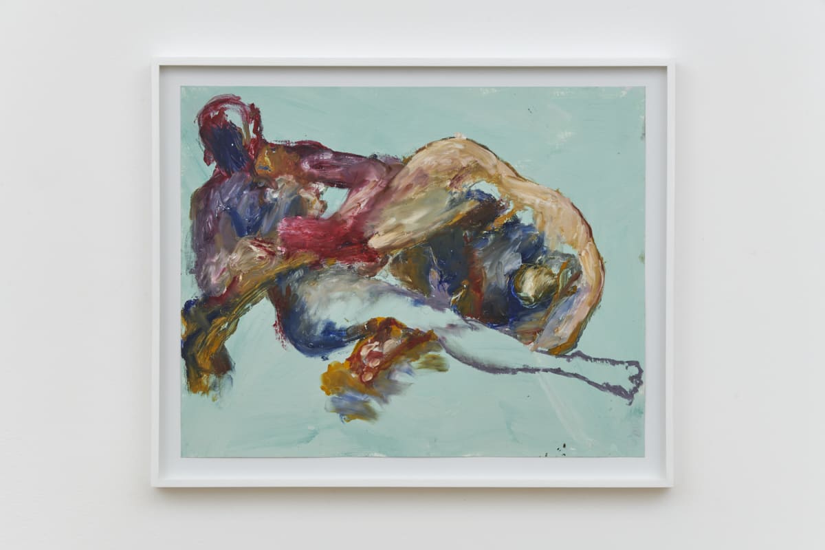 Florence PEAKE, Green Drawing Score I, 2019