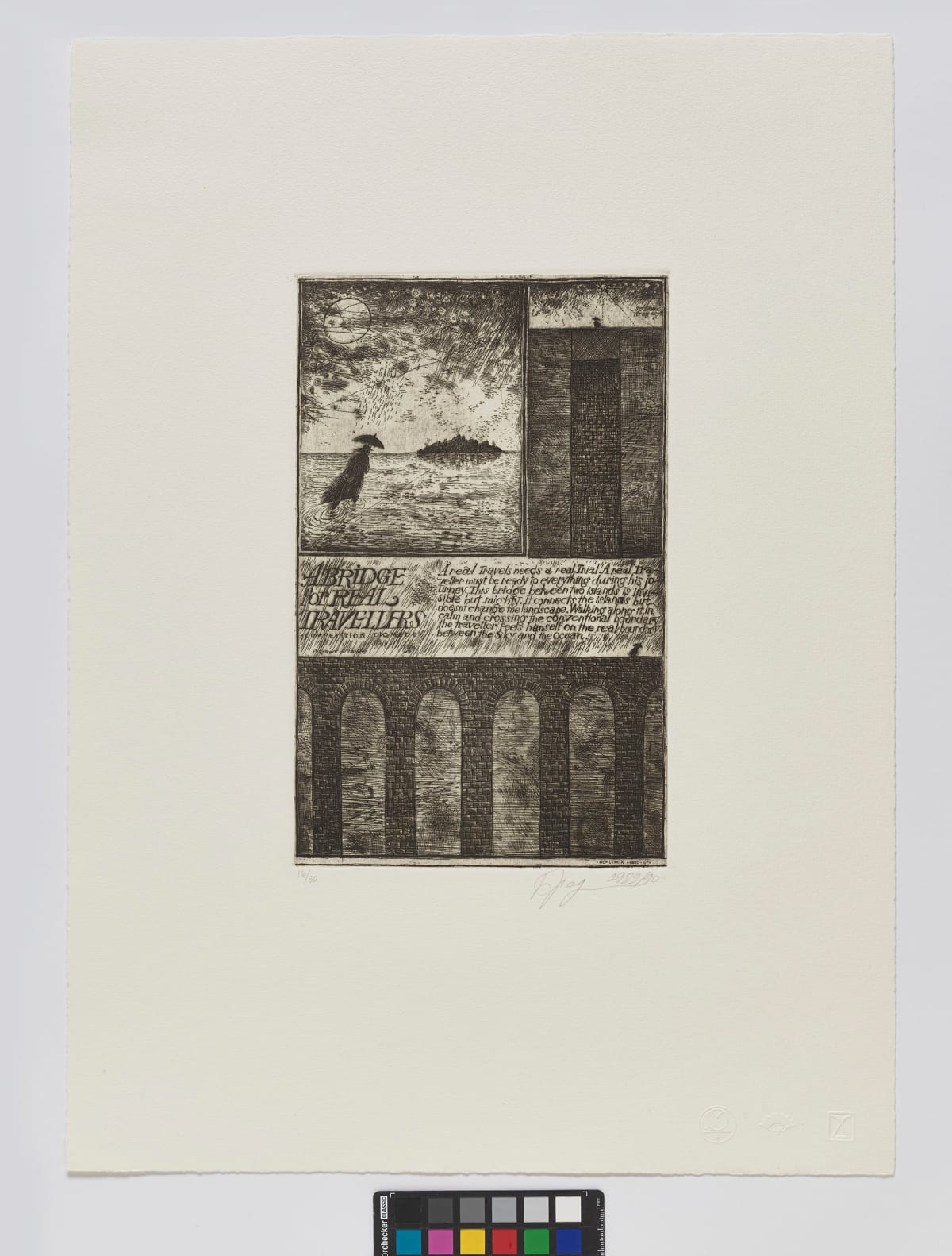 Alexander BRODSKY, Diomede I (Traveler's Bridge), 1981/1990