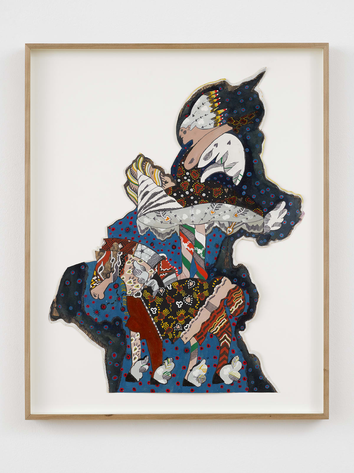 Rose ENGLISH Untitled, 1975 ca. Ink, pen, gouache and oil on paper 54 x 44 cm