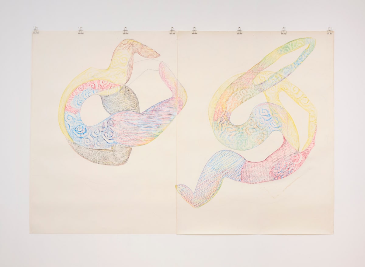 Jacqueline PONCELET, Untitled drawing, 1985