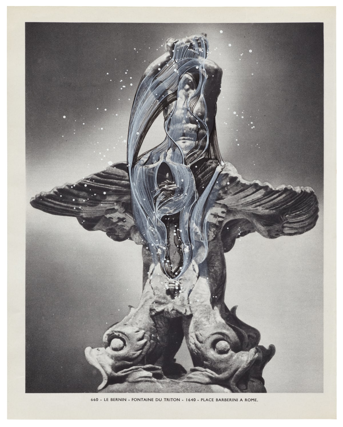 Ann-Marie JAMES MUSÉE IMAGINAIRE, Plate 660, 2013 Ink on bookplate 22.3 x 17.7 cm sheet