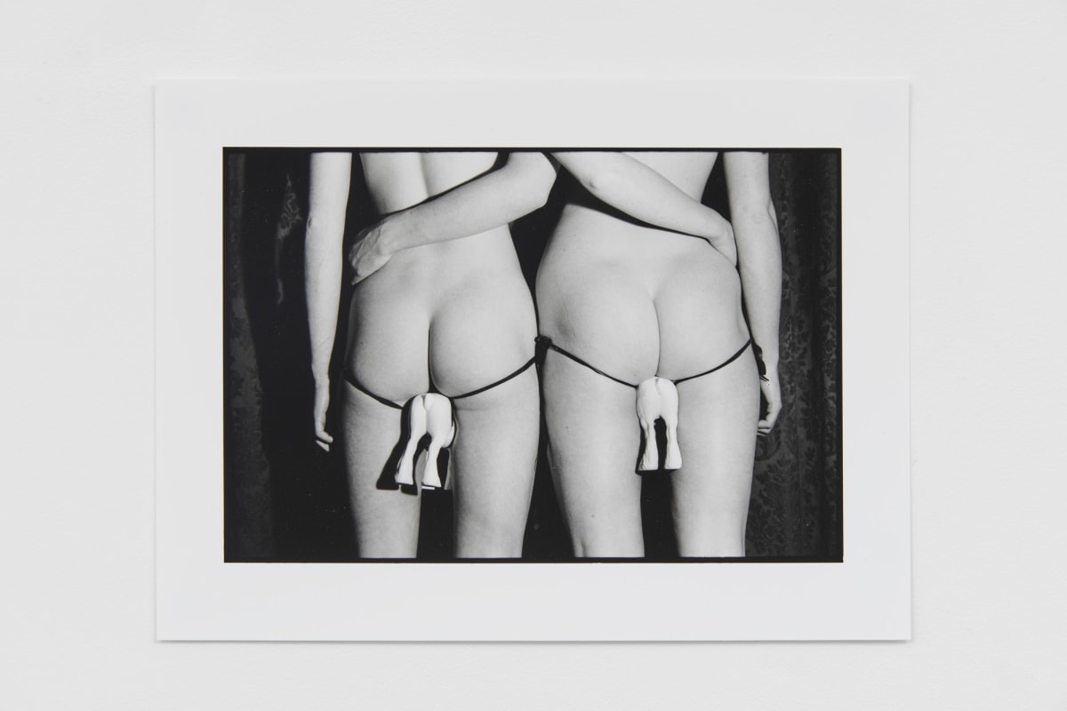 Rose ENGLISH Rose and Athene, 1974 Signed, dated and numbered on reverse Black and white photograph 18.5 x 24.6 cm Edition of 20