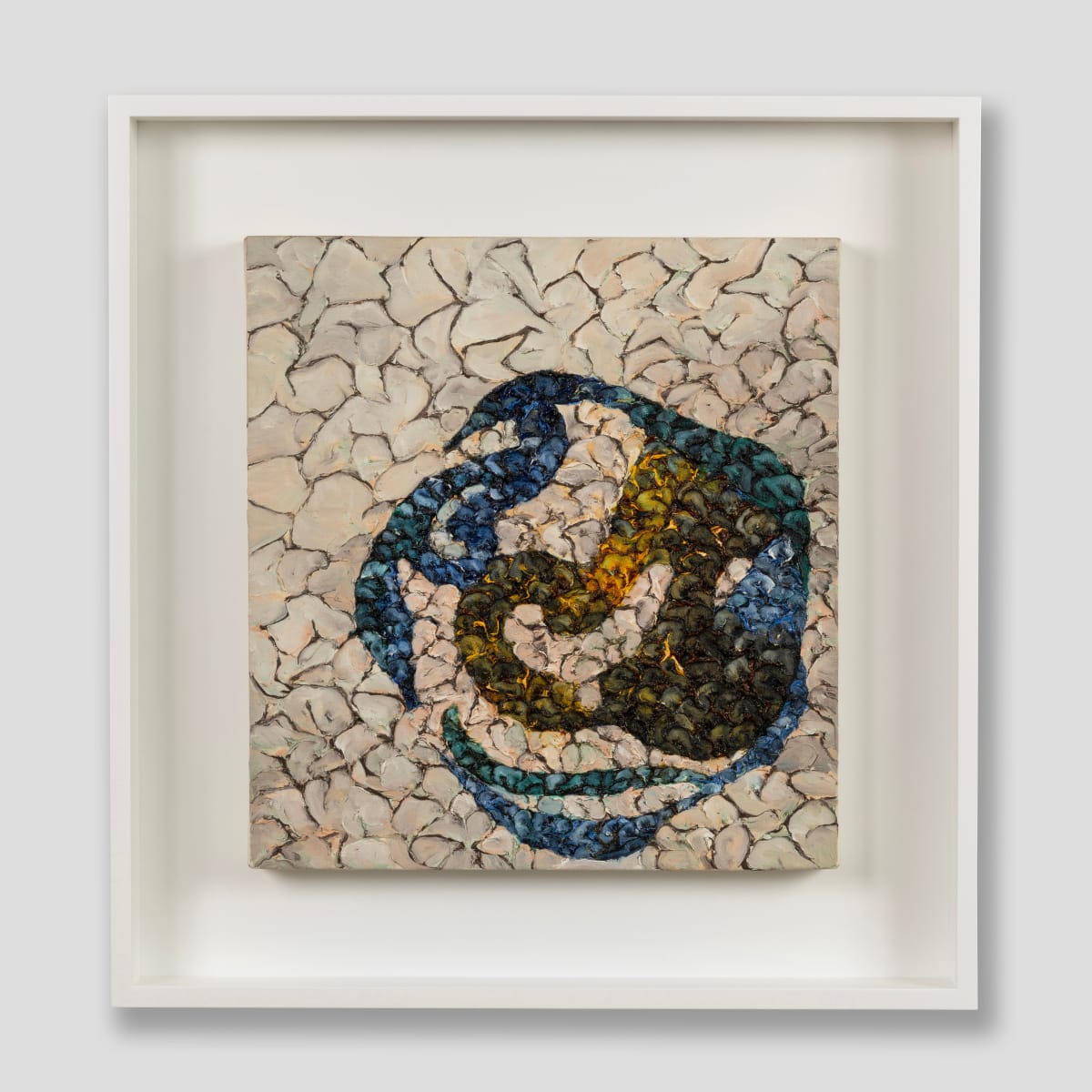 Rosa LEE Elision, 2000 Oil on canvas Unframed: 38.3 x 35.7 cm Framed: 55 x 52.5 x 7 cm