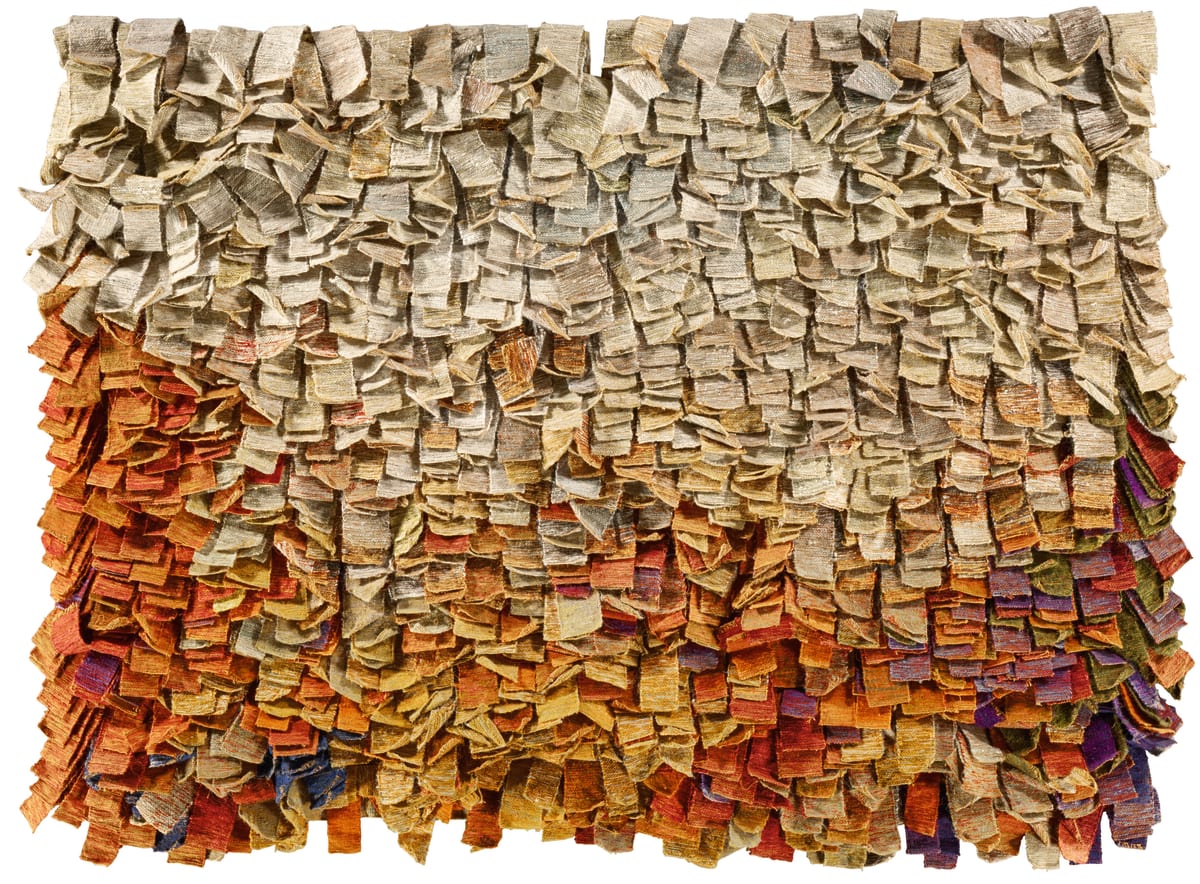 Olga de AMARAL, Cuatro paisajes (Modulo C) [Four landscapes (Module C)], 1976-77