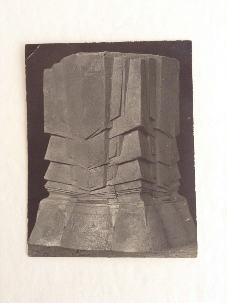 VKhUTEMAS [Workshop] Vkhutemas IV-5-44, Study of Mass and Weight, 1920s Vintage gelatin silver print 10 x 7.7 cm