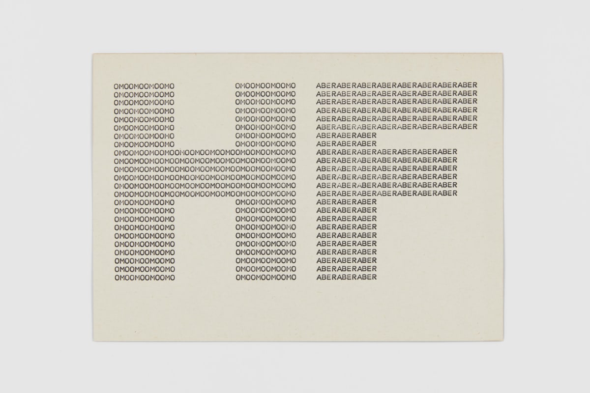 Ruth WOLF-REHFELDT, HF: Moon Rabe, c.1980