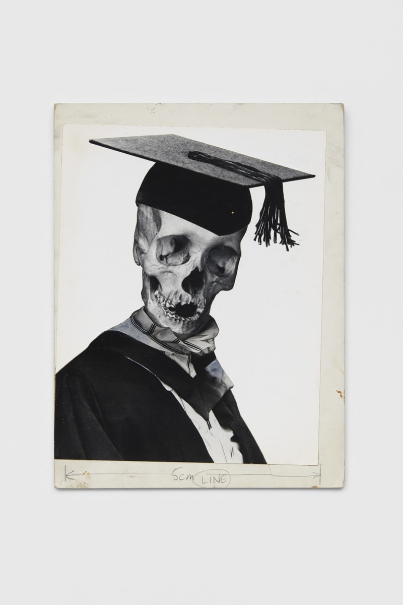 Peter KENNARD Education cuts, 1982 Photomontage - Gelatin silver prints and ink on card 35 x 26.5 cm