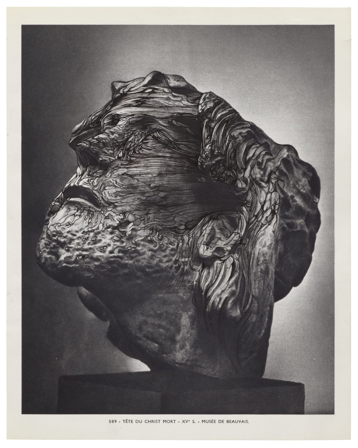 Ann-Marie JAMES MUSÉE IMAGINAIRE, Plate 589, 2013 Ink on bookplate 22.3 x 17.7 cm sheet