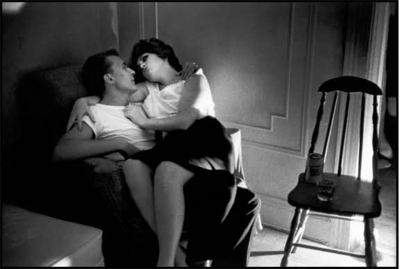Kissing On A Rainy Beach: Bruce Davidson's Photographs of