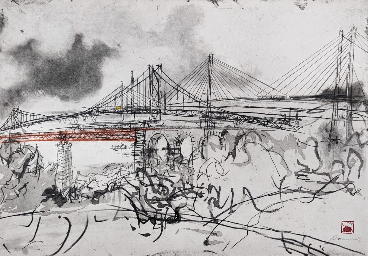 Study for Three Bridge Evening, 2021-22