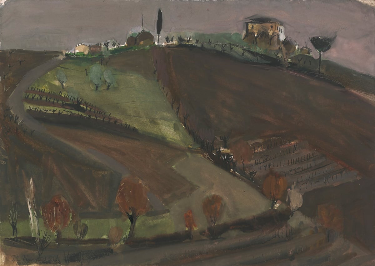Farm Near Siena, 1953