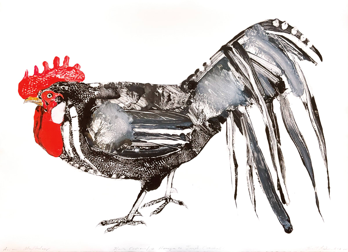Avian Morphology Cockerel: Homage to Joseph Crawhall