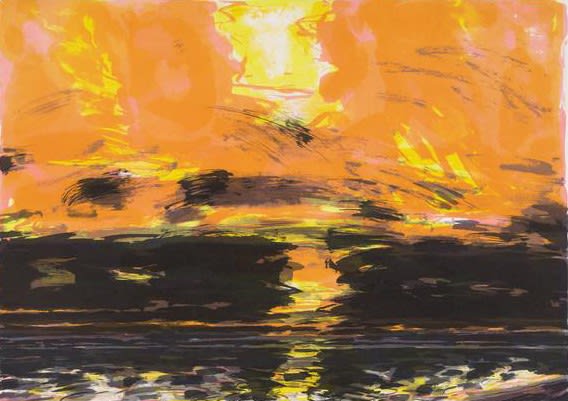 Sunset over the Sea, 1980