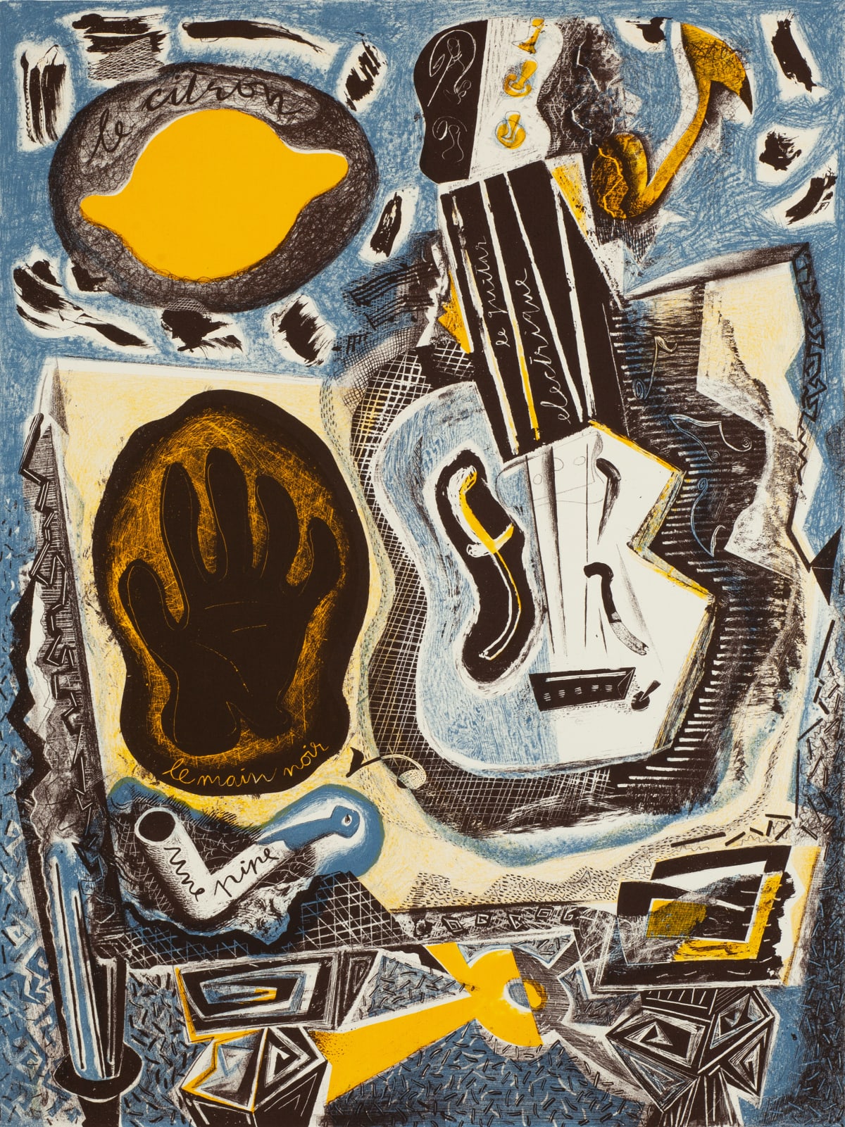 Still Life with Guitar, 2001