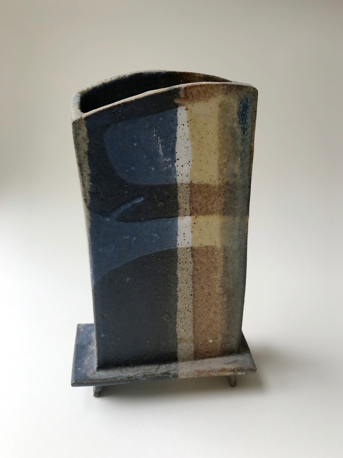 Untitled (Blue, Green and Brown Vessel)