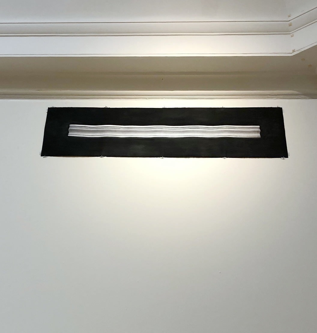 Lucas Orozco, Quick sketch of a plastercornice at a 1:1 scale, 2023