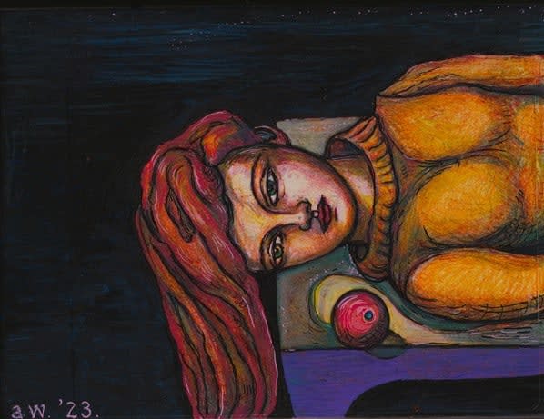 Girl with Fruit