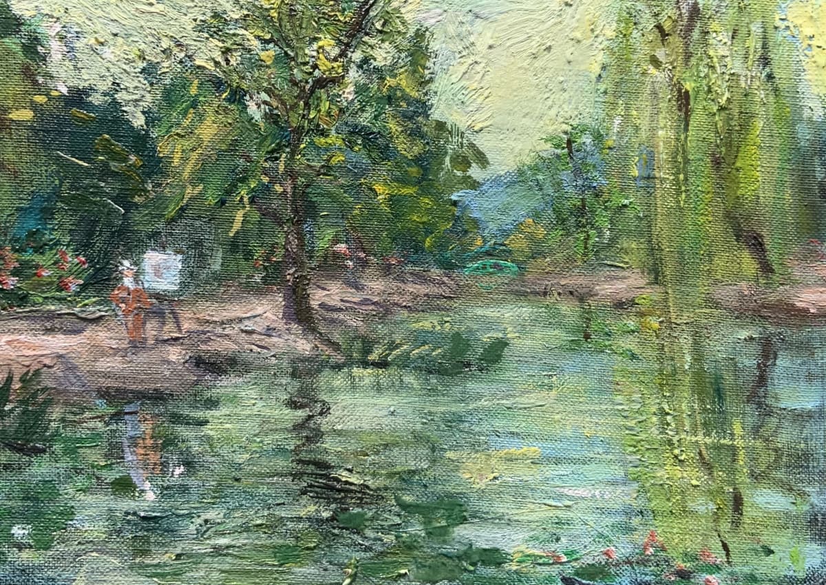 Monet in his Garden
