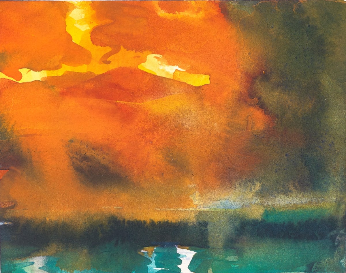 Untitled (Sunset Seascape)