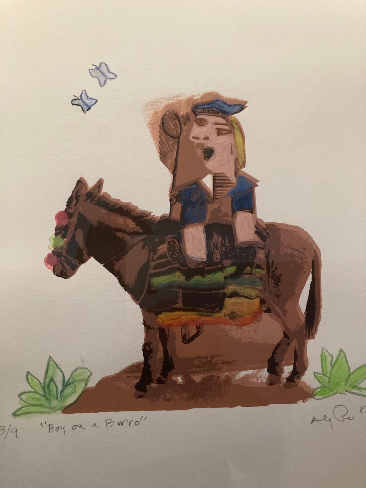 Boy on a Burro, 2017