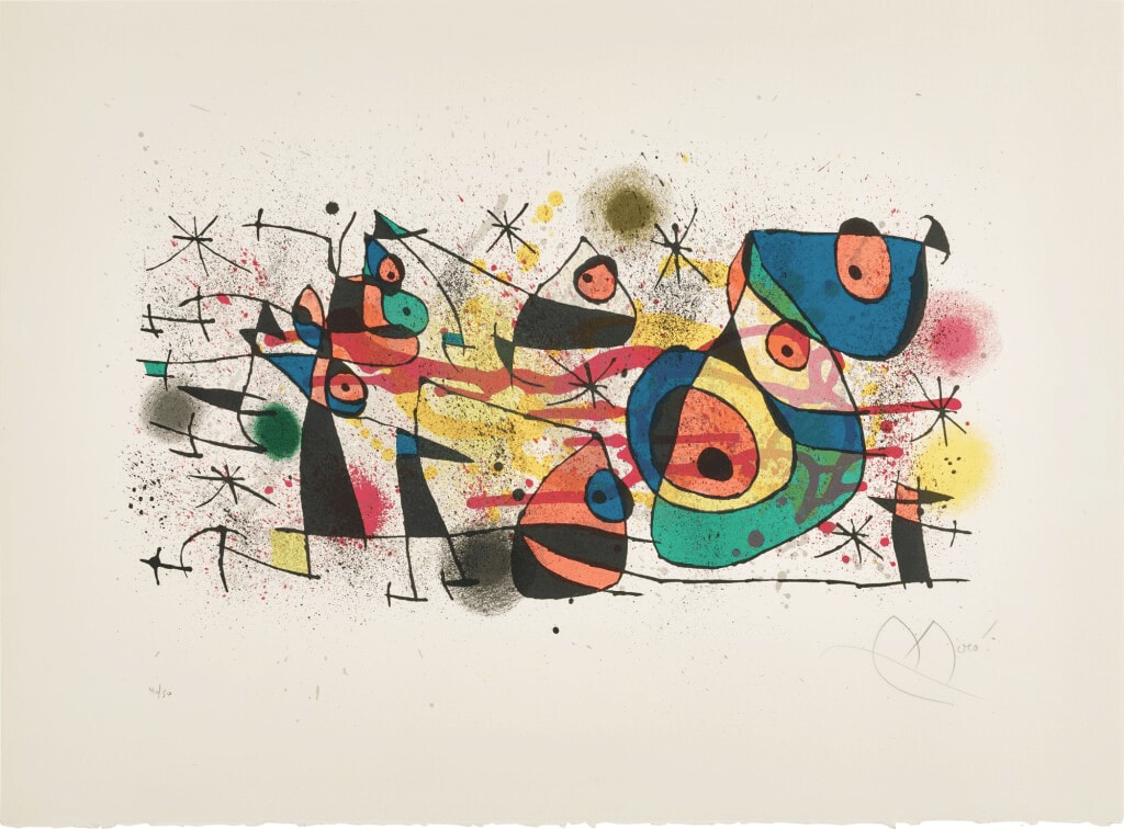 Joan Miró, Céramique (La fête, grand composition), 1974 | Rukaj