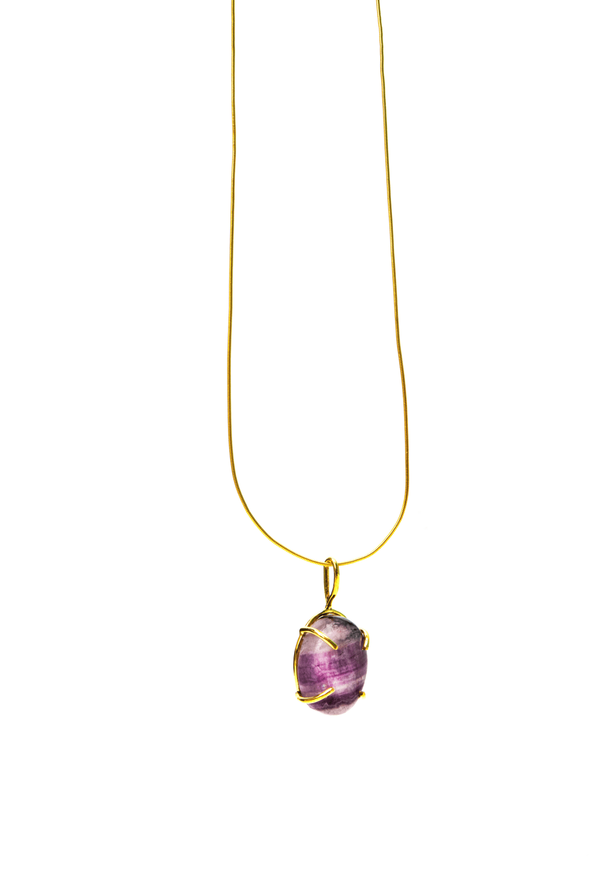 Purple Agate Necklace, 2024